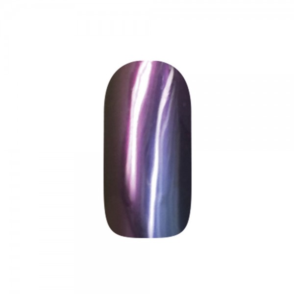 abc nailstore chrome powder flip flop: violet-orange #203, 2 g