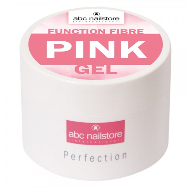abc nailstore function fibre pink gel, 100 g