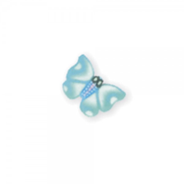 fimo butterfly, blue