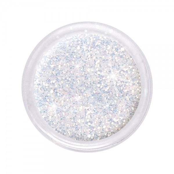 dazzling glitter 0,6 mm, iris blue #107, 6 g