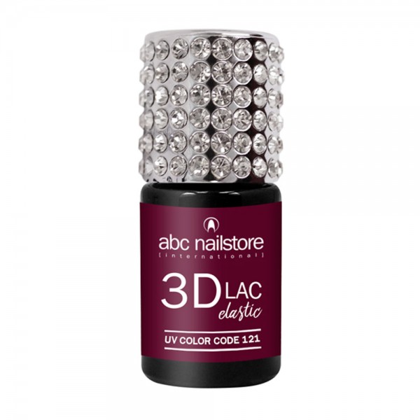 abc nailstore 3DLAC elastic berry boost #121, 8 ml