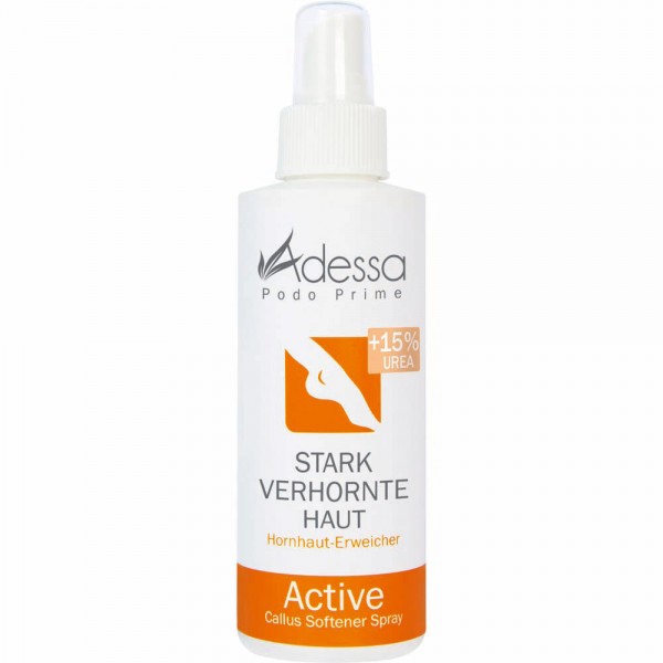 Adessa Podo Prime Active Callus Softener Spray für stark verhornte Haut, 180 ml