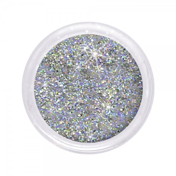 dazzling glitter 0,6 mm, multi silver #110, 6 g
