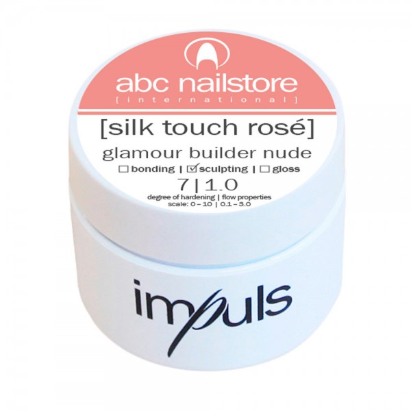 impuls silk touch rosé, glamour builder nude 5 g