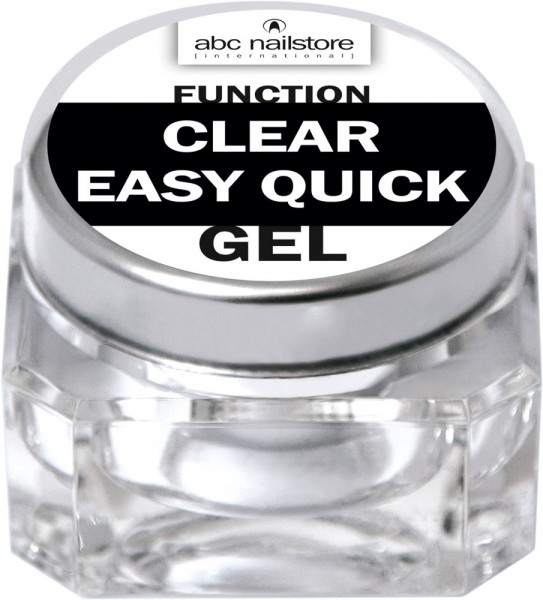 abc nailstore function clear easy quick, 15 g